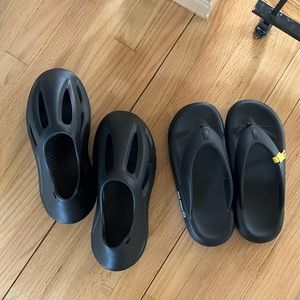 Brand new male sandals. Yeezy similar ones.